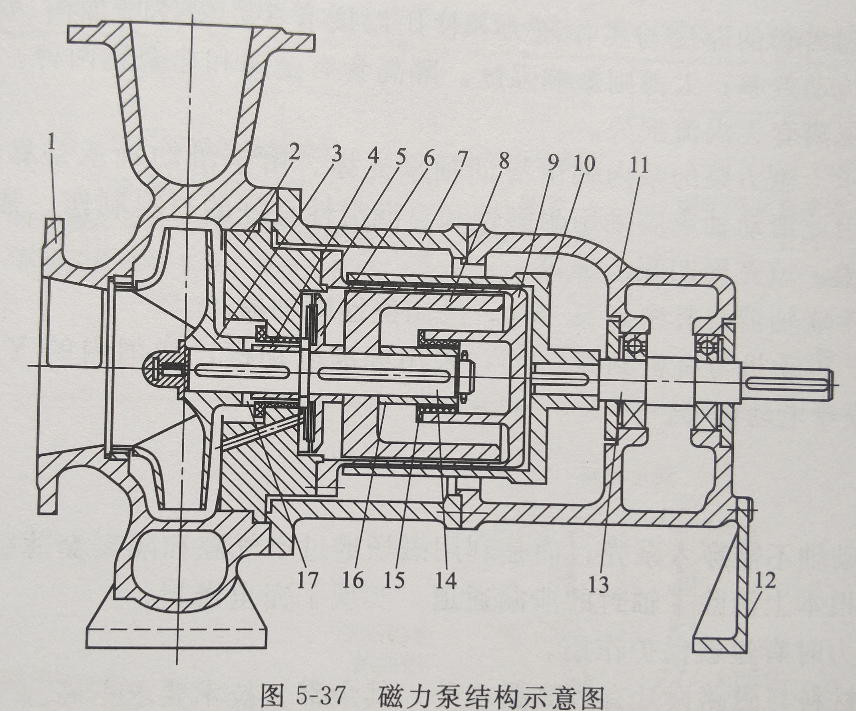 磁力泵结构示意图_syfbzj.com